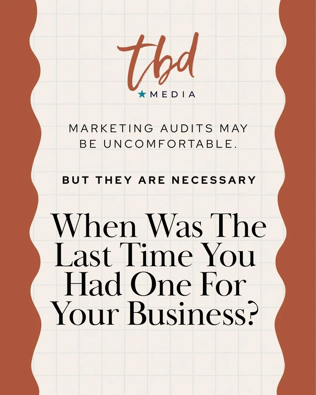 The best marketing audits make you uncomfortable. They should point out what's broken, what's wasting money, and what you're avoiding because it's hard. Connect with us today to learn more about what an audit would look like for your business. Follow