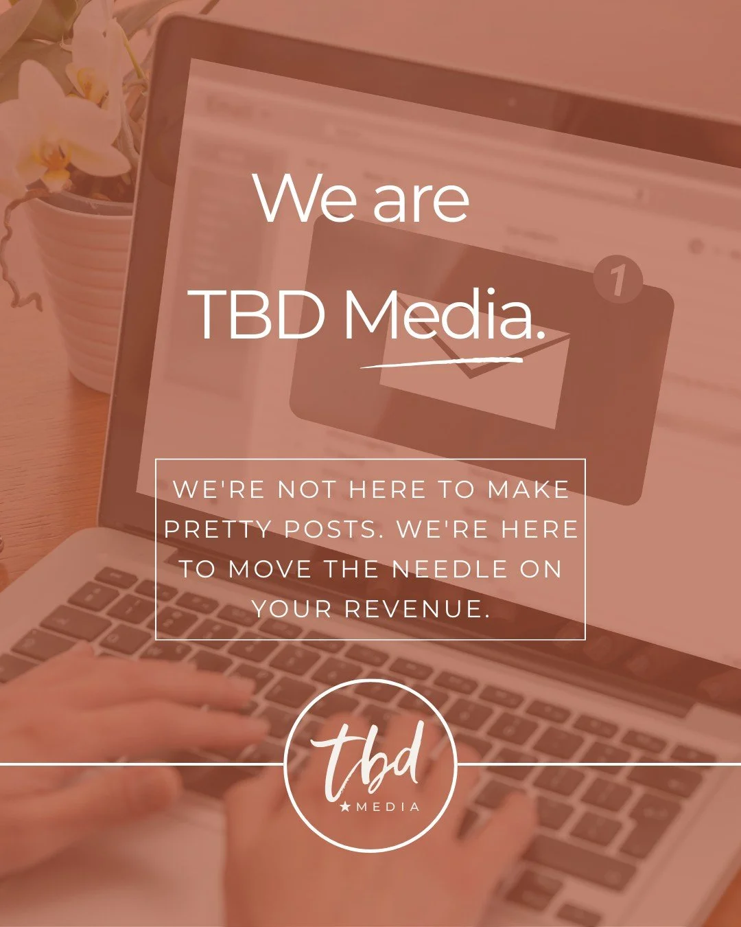 We're TBD Media.
We do marketing and social media strategy for businesses that are tired of guessing.
We're not here to make pretty posts. We're here to move the needle on your revenue.
That's it. That's the job. Visit the #linkinbio to connect with 