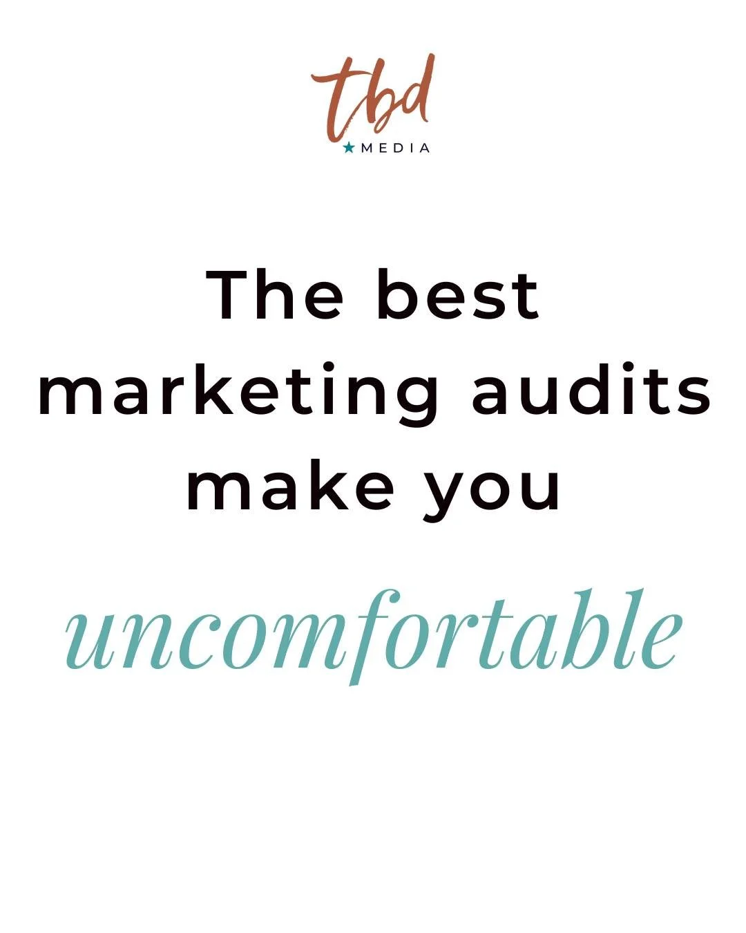 The best marketing audits make you uncomfortable. They should point out what's broken, what's wasting money, and what you're avoiding because it's hard. 

Chat with us and let us show you what we can do.