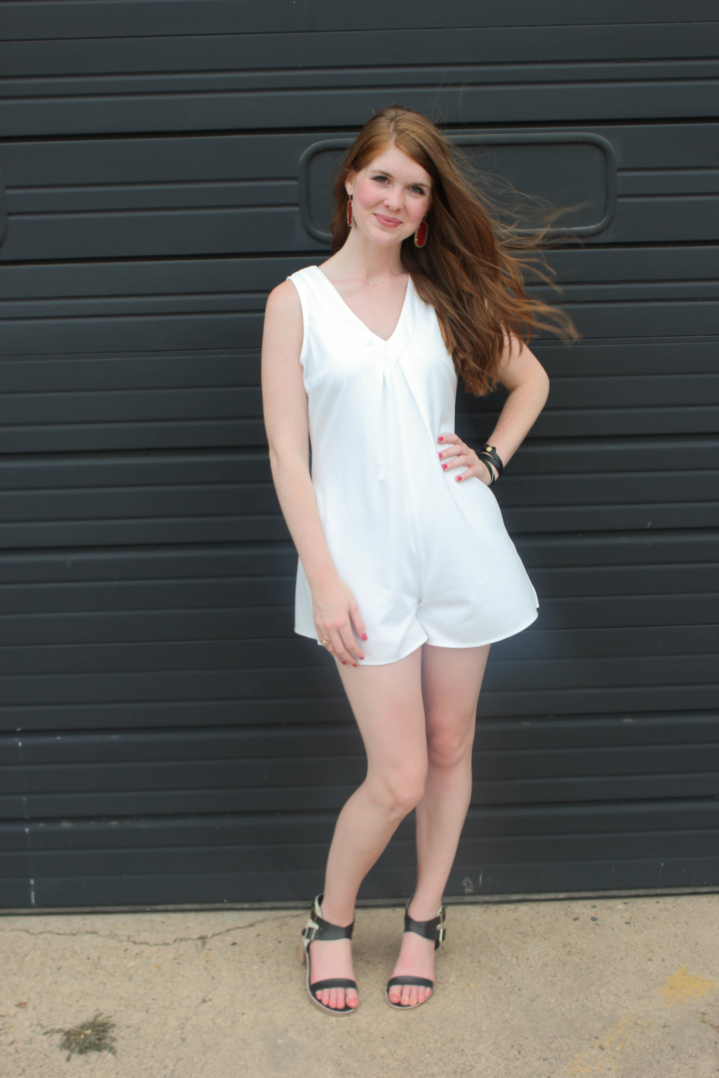 White Romper | Southern Elle Style | Dallas Fashion Blogger