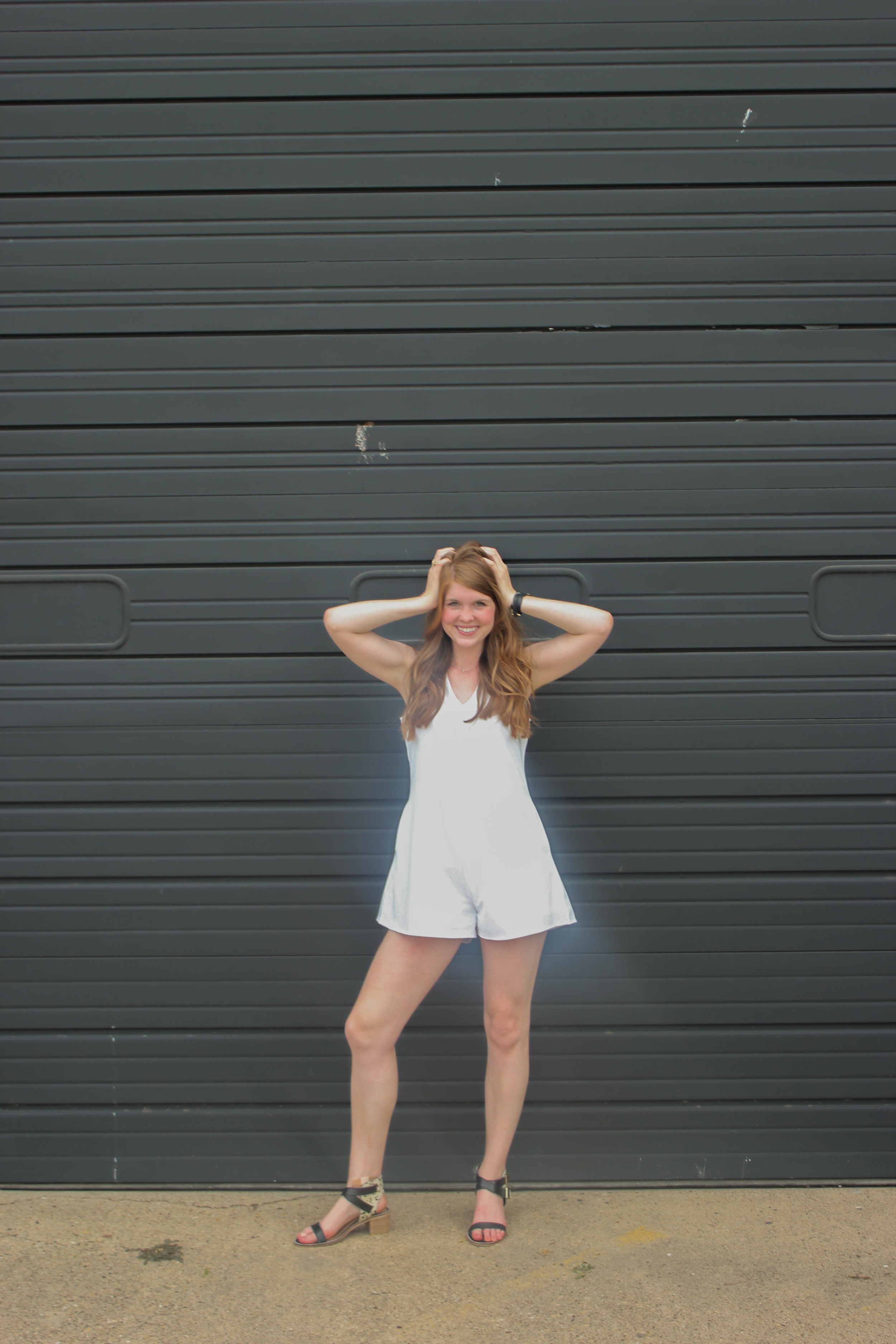 White Romper | Southern Elle Style | Dallas Fashion Blogger