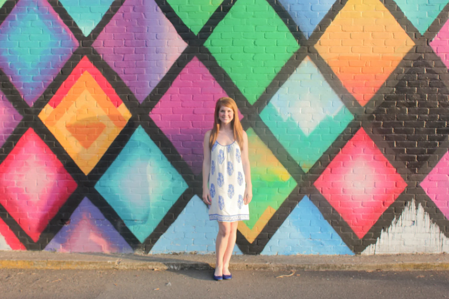 Blue and White Floral Dress | Southern Elle Style | Dallas Fashion Blogger