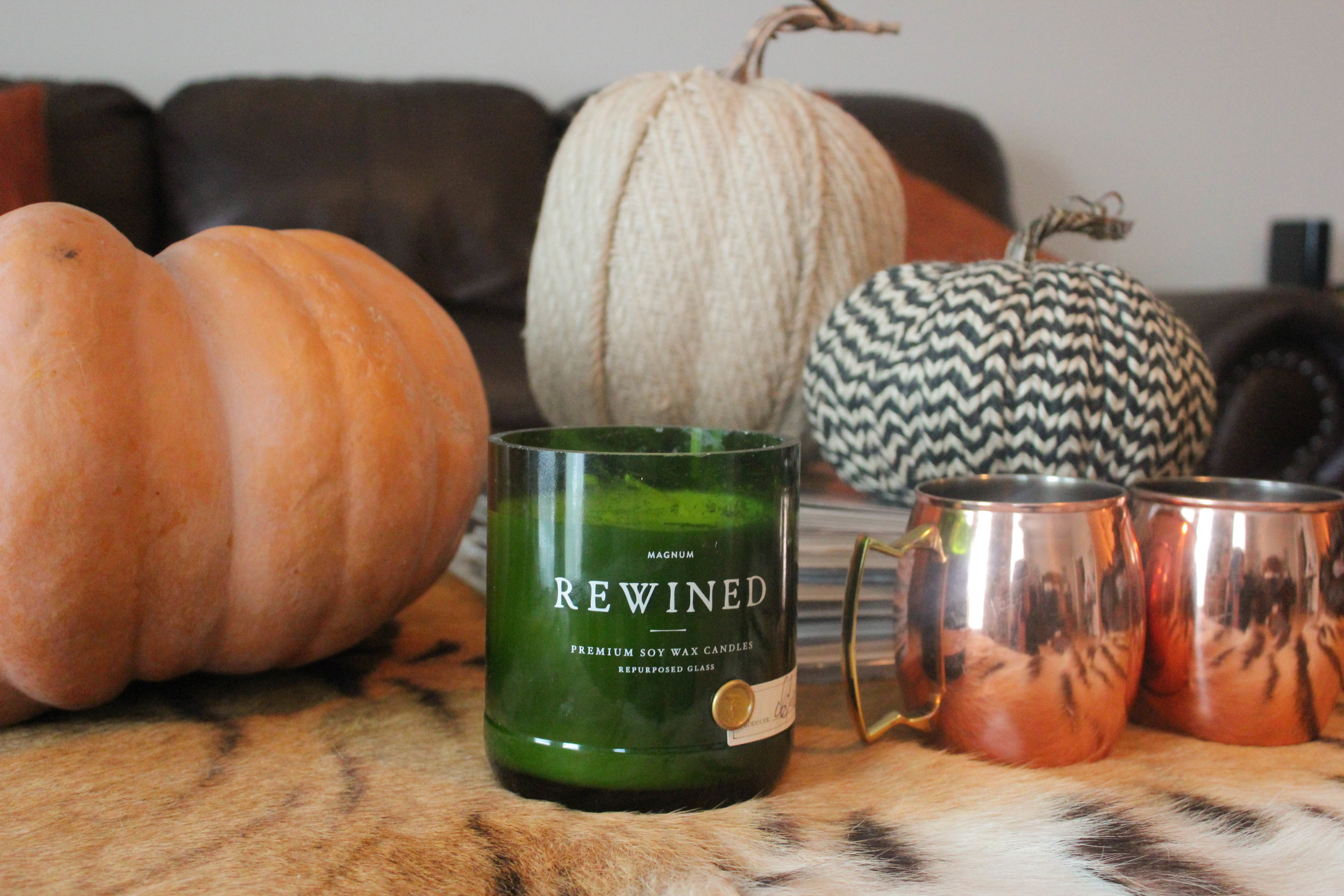 The perfect fall scent, Rewined Candles Spiked Cider Magnum