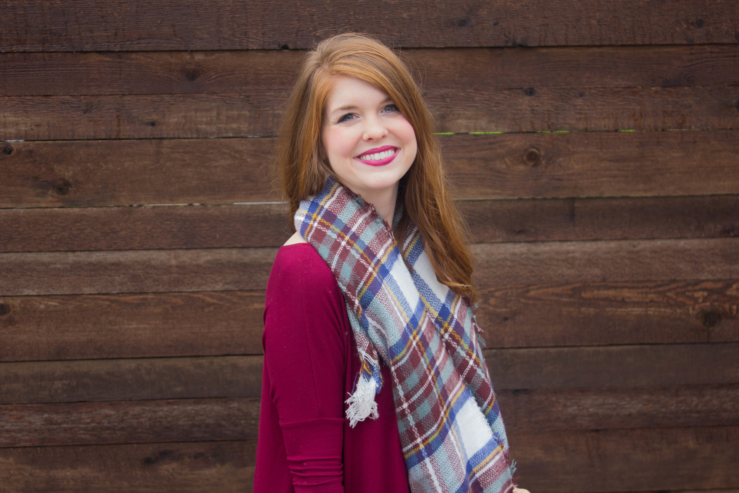 burgundy piko tuni, vince camuto over the knee boots, plaid blanket scarf, black friday sales, cyber monday sales