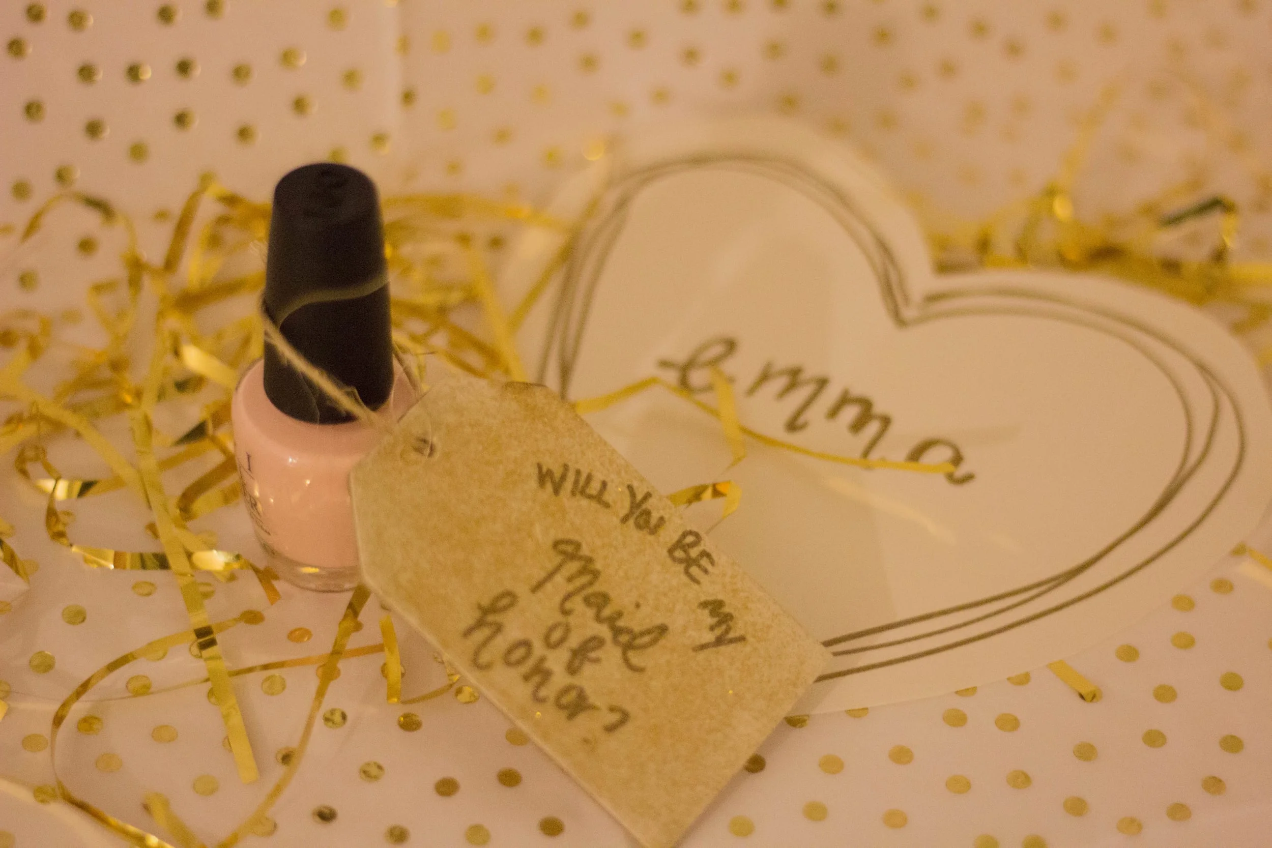 How I Asked My Bridal Party