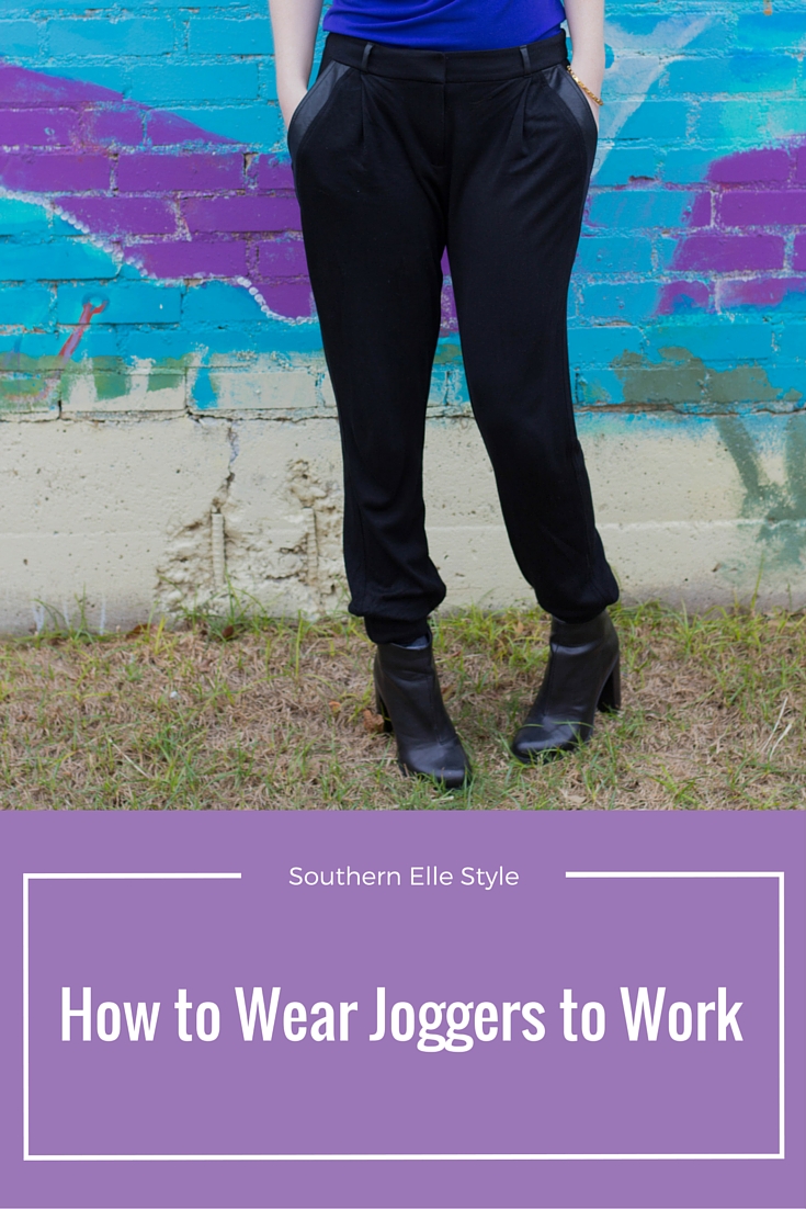 how to wear joggers to work, southern elle style, frye boots