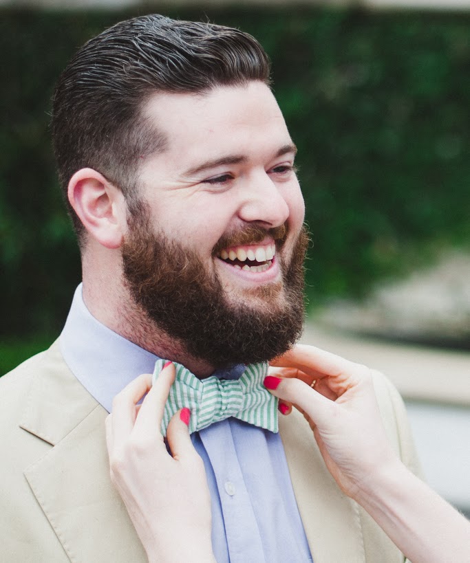 Beards, bow ties, Easter dress, mint, custom, Dallas
