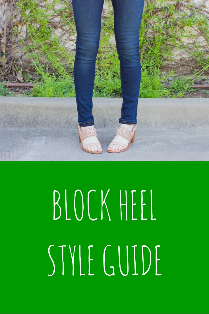 block heel style guide, trends, tory burch lowell sandal, rag and bone denim