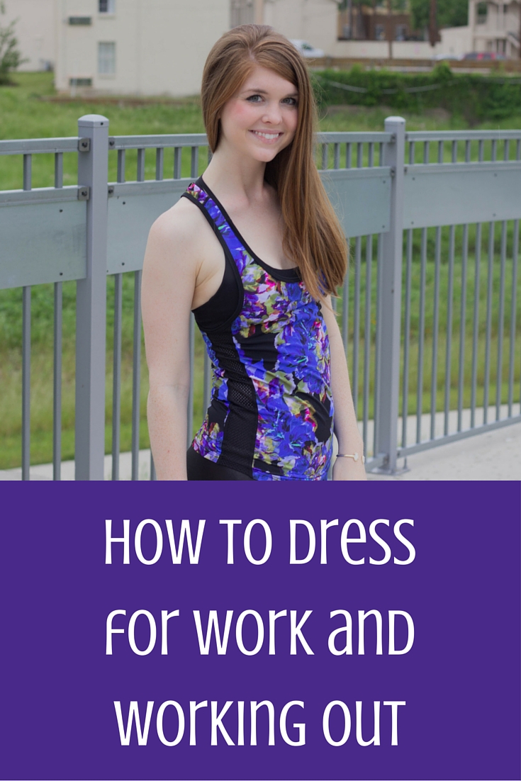 the secret to dressing for work and working out, at the same time, l'urv, style squared clothing, fitness, fashion