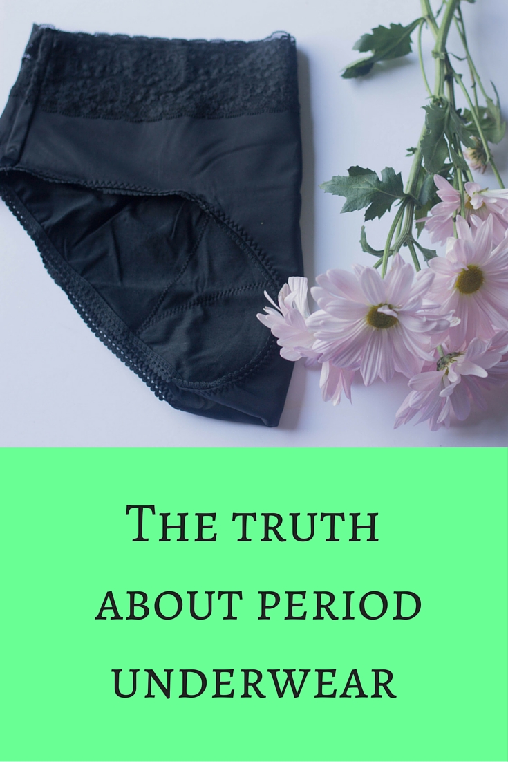 the truth about period underwear, let's talk about periods, thinx, period panties, menstruation