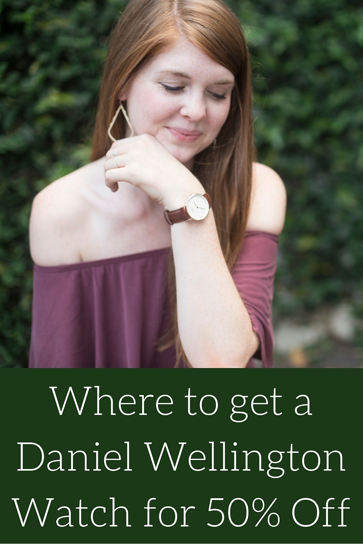 where to get a daniel wellington watch for 50% off, bp maroon off the shoulder cotton dress, seychelles waypoint booties, kendra scott sophee earrings, kendra scott druzy cuff, daniel wellington watch, jomashop, sarah kelly photography, dallas photo…
