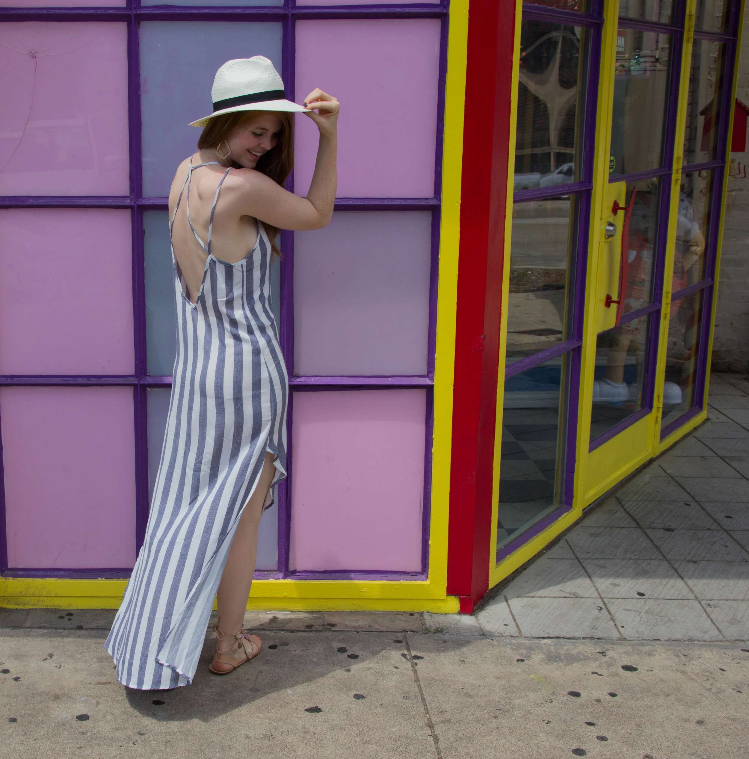 long bohemian maxi dress Erika Peña ELLA WOMEN BOHEMIAN MAXI DRESS