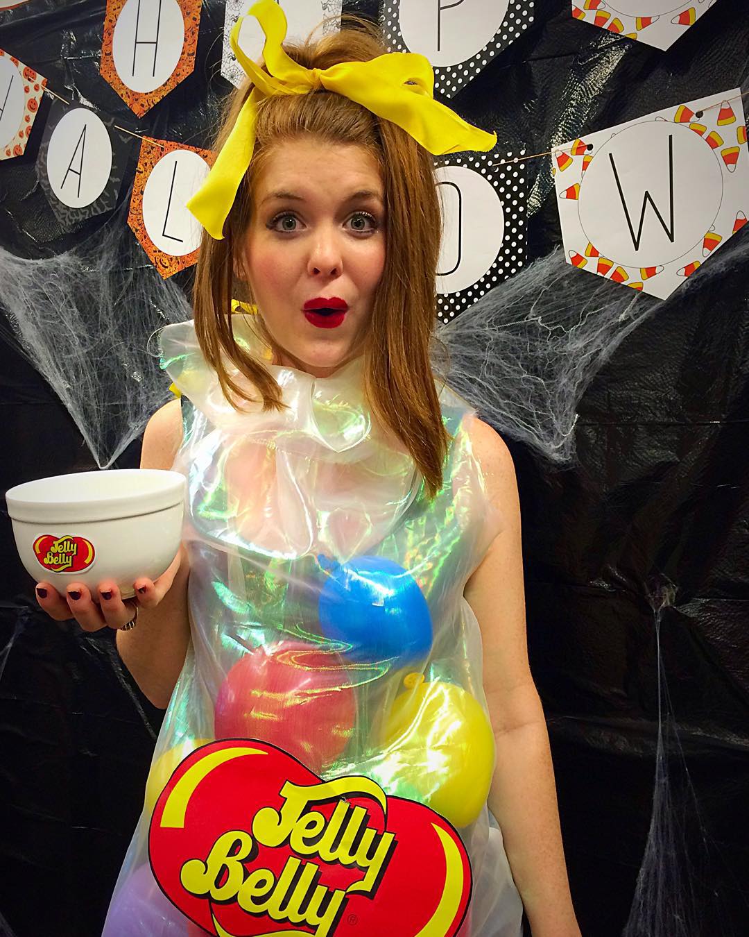 bag of jelly beans, jelly belly costume, wildfox,  easy halloween costumes, diy halloween costumes, halloween costume ideas