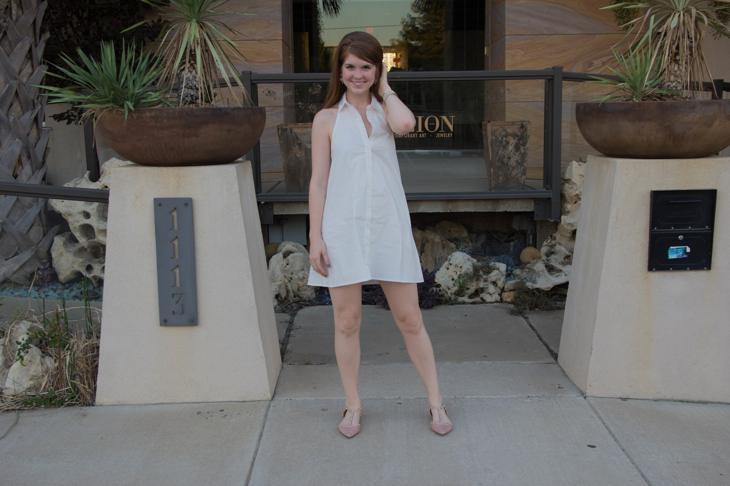 why you aren't supposed to wear white after labor day and why dallas does, labor day, easter, white, diner en blanc, dallas, france, french, tobi white halter dress