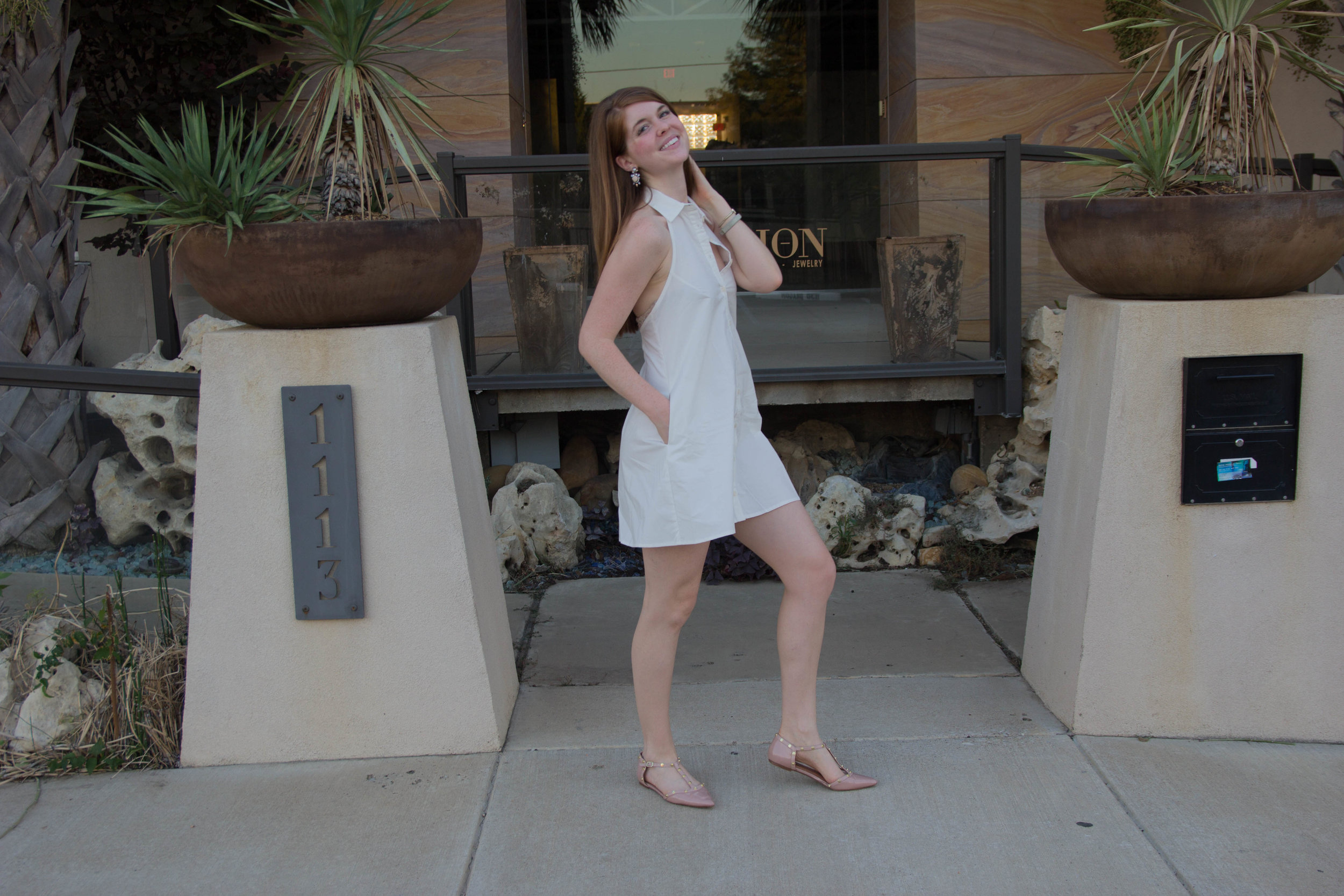 why you aren't supposed to wear white after labor day and why dallas does, labor day, easter, white, diner en blanc, dallas, france, french, tobi white halter dress