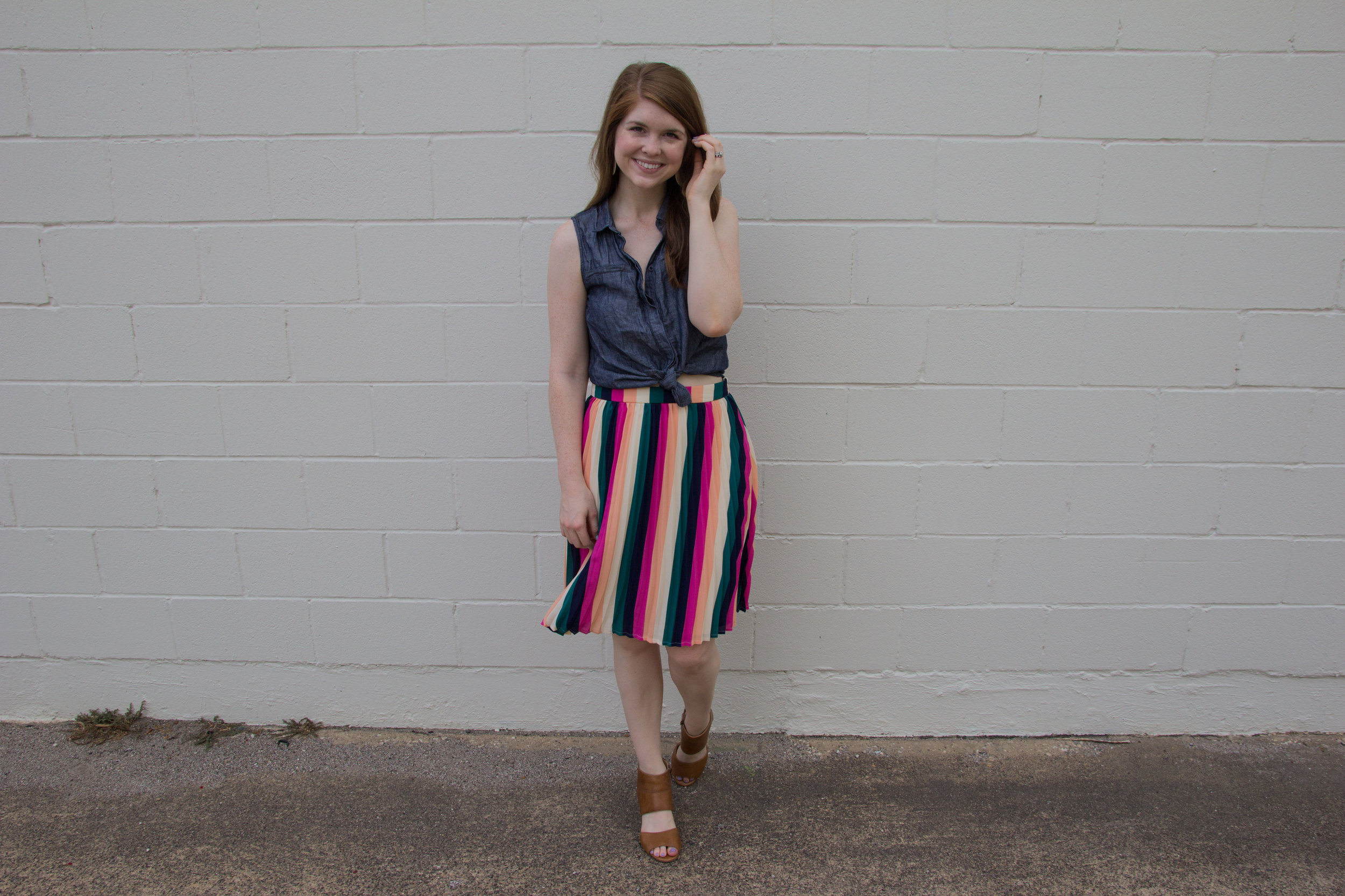 The Art of Versatility: Pleated Skirt 3 Ways | LMents of Style ...