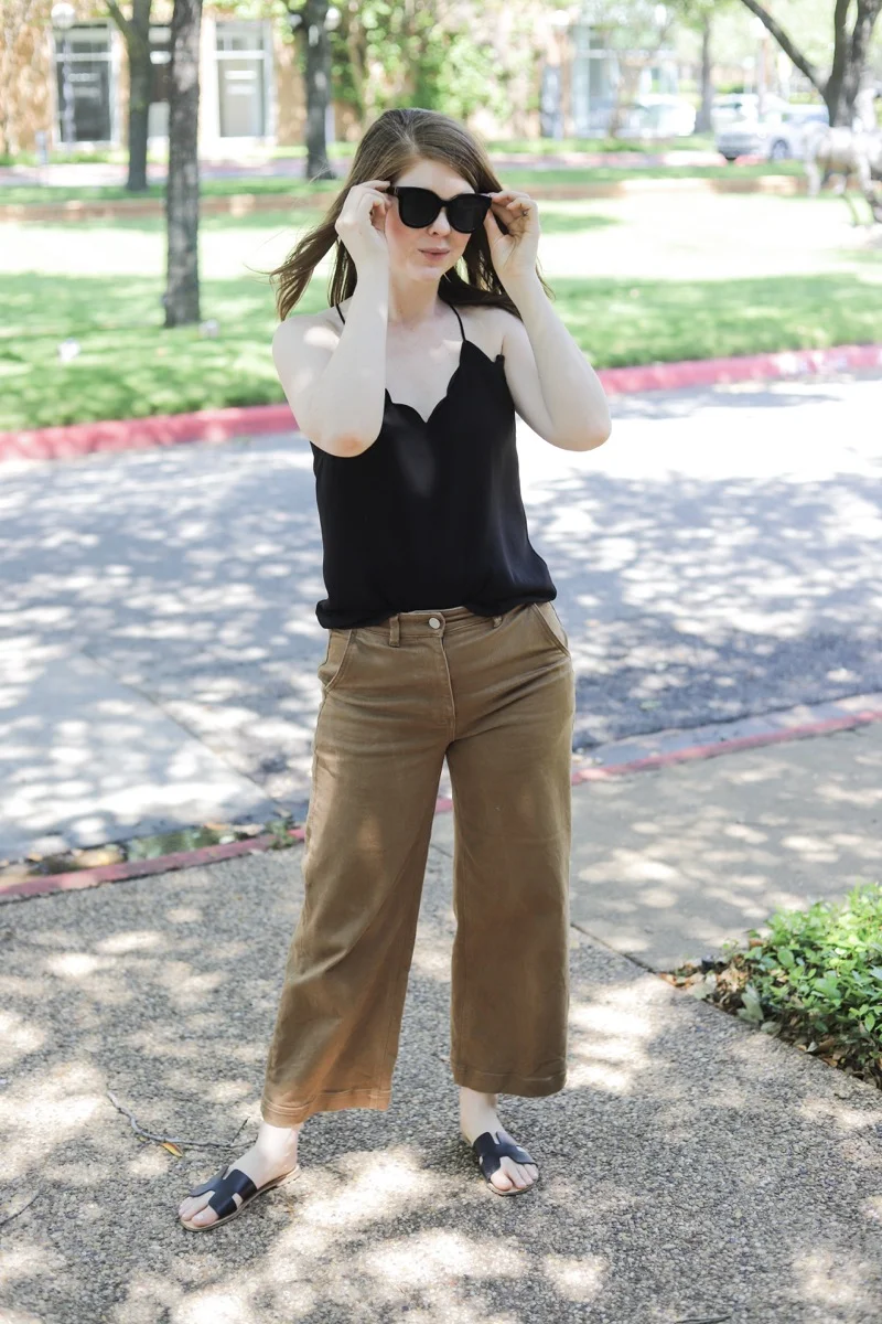 american eagle crop pants