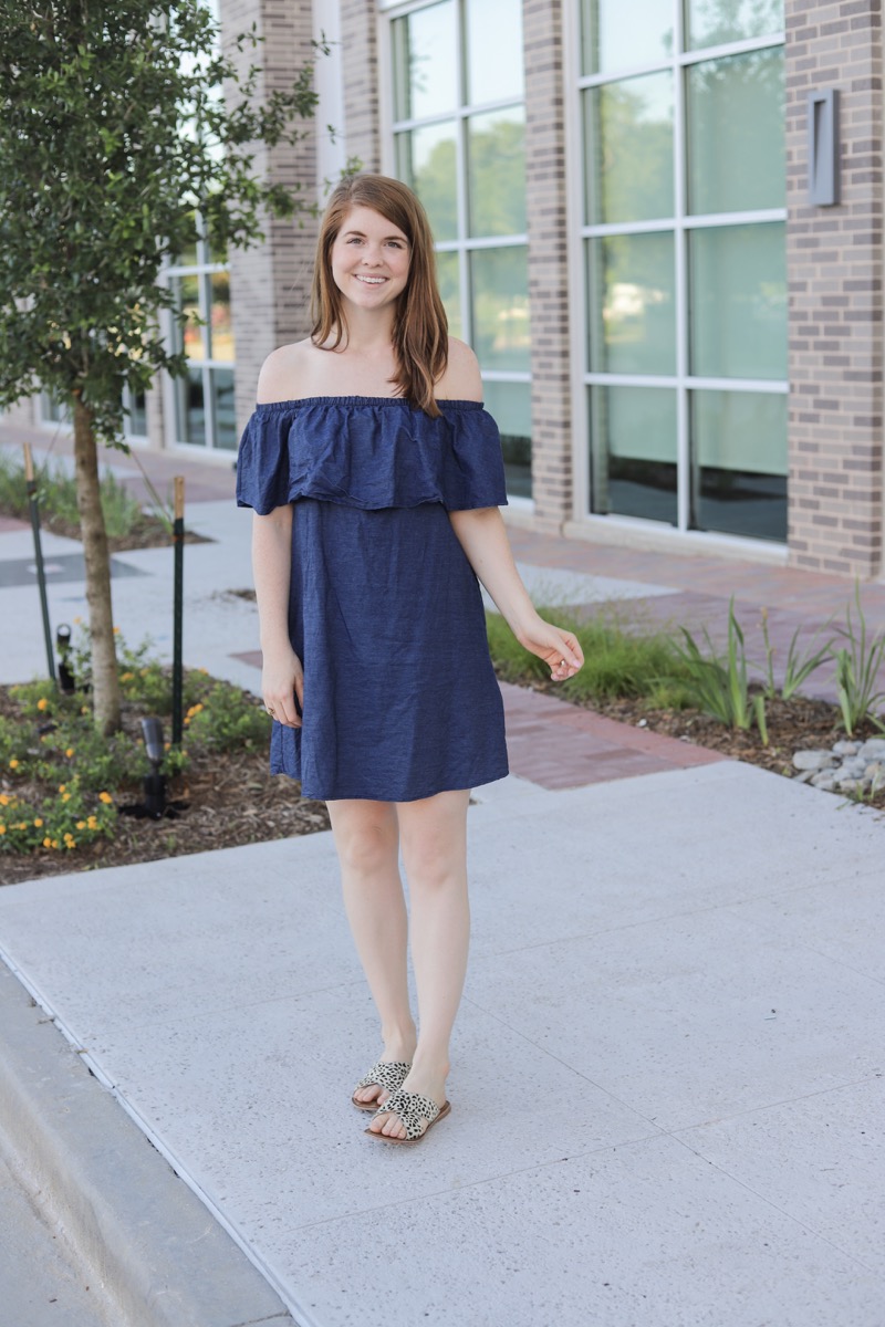 flat sandals with dress