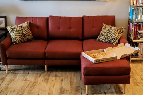 Why We Bought A Burrow Couch Lments Of Style Fashion Lifestyle Blog