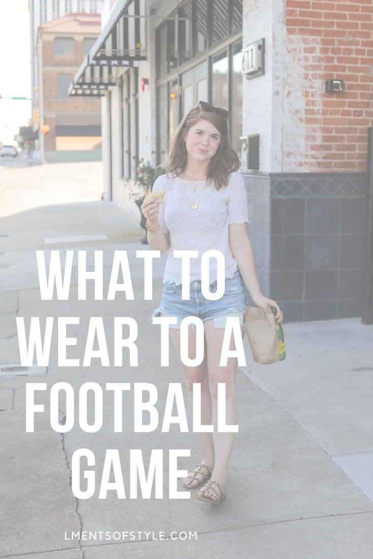 what to wear to a football game, baylor university, waco, texas, football game attire, cute, lments of style, ellemulenos, college football, cowboys football, att stadium