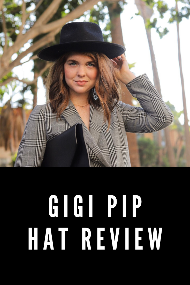 Gigi Pip Hat Review, monroe rancher, wide brim felt hat, womens hats, women run business, are they worth the money, nice rancher hat, lments of style, ellemulenos, what size hat to get