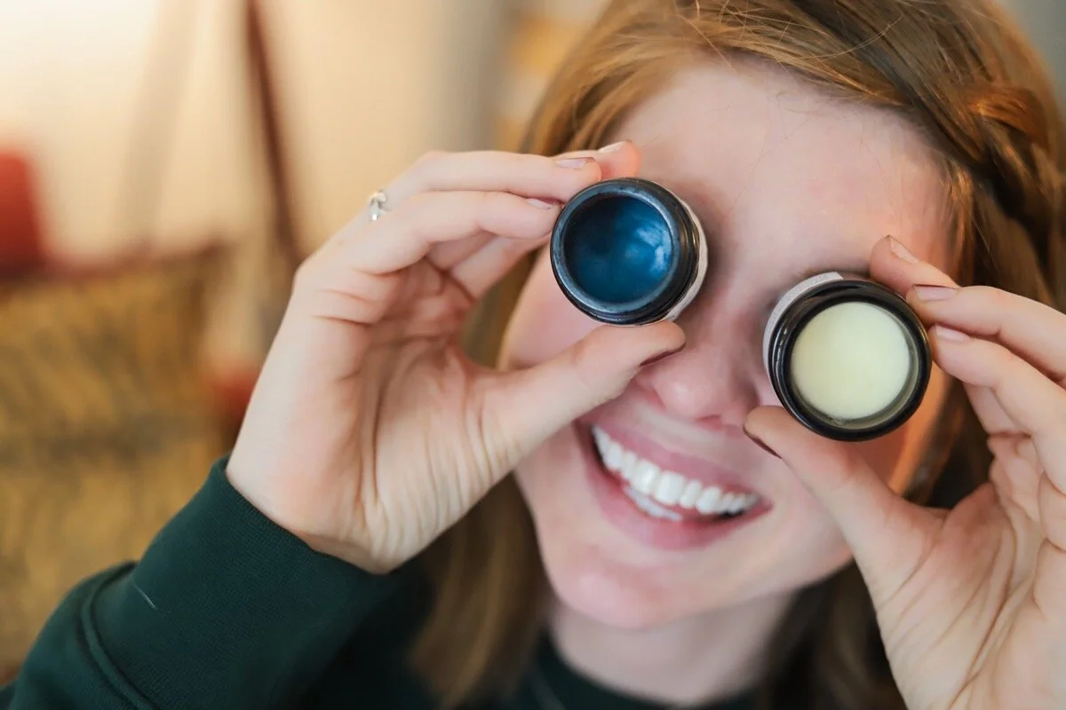 Blue Tansy vs. Palmarosa + Mint Beauty Cream