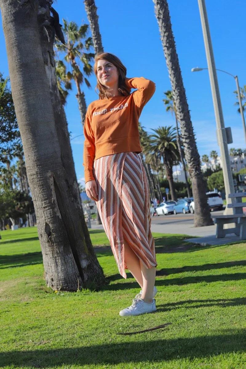 The Art of Versatility: Midi Skirt 3 Ways