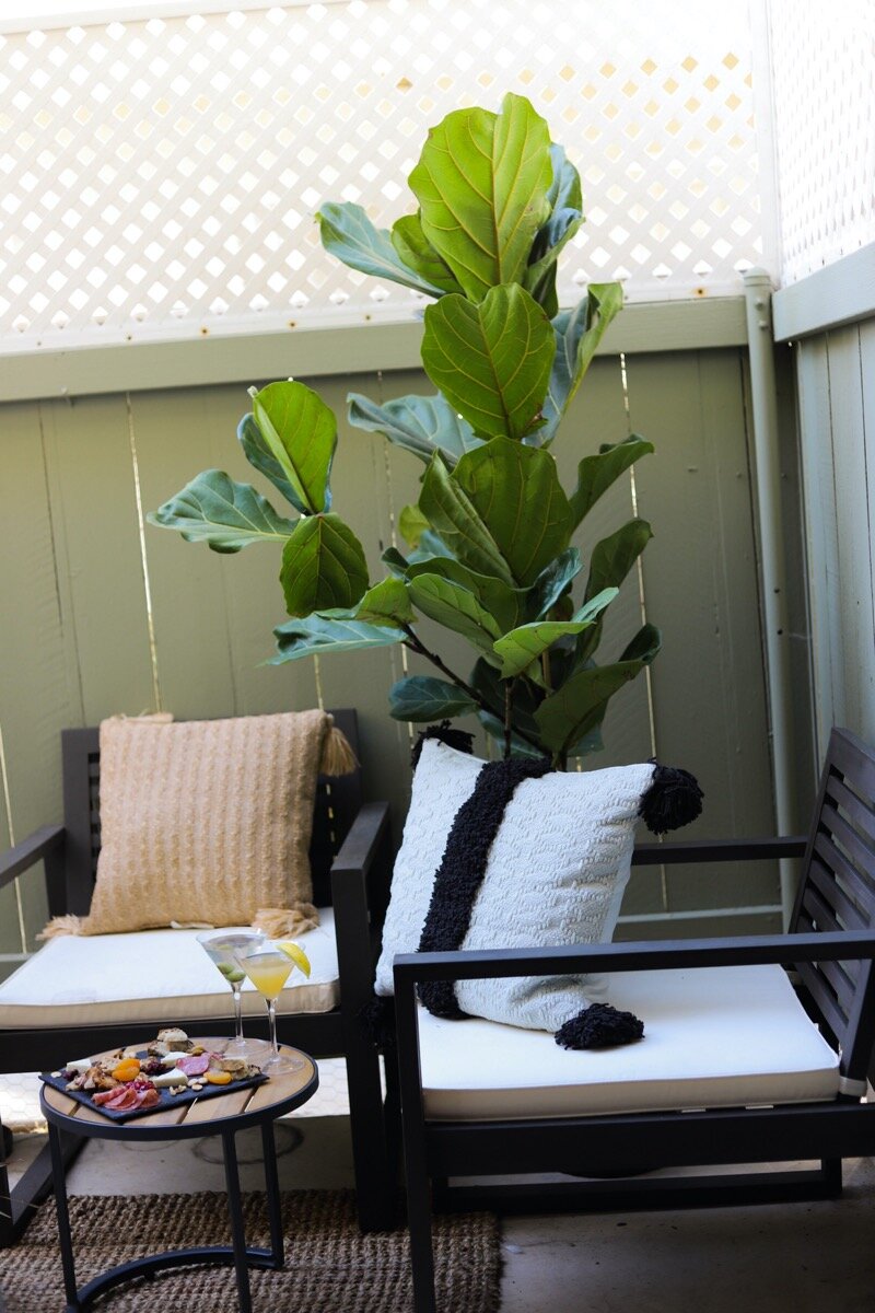 Small Apartment Patio Reveal