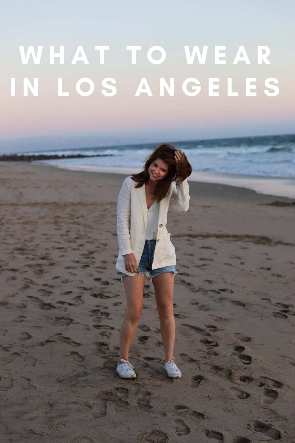 what to wear  in los angeles, traveling to la, what to pack, lments of style, la blogger, dockweiler beach