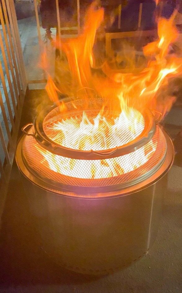 Solo Stove - Cut Wood In Half? - Airstream Forums - Solo Stove Ranger Fire Pit