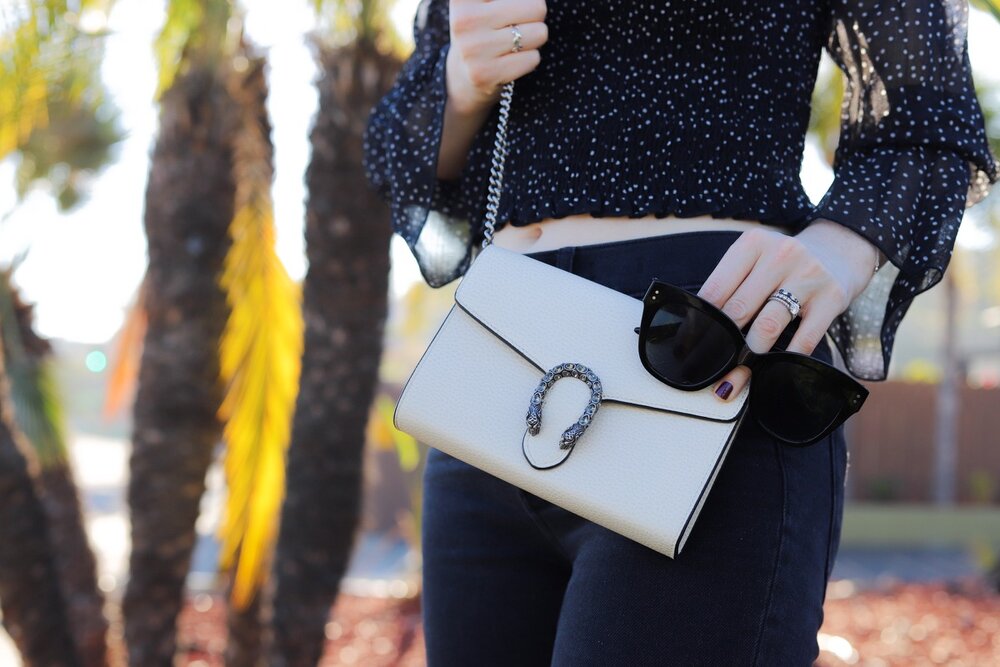 Dionysus leather mini bag