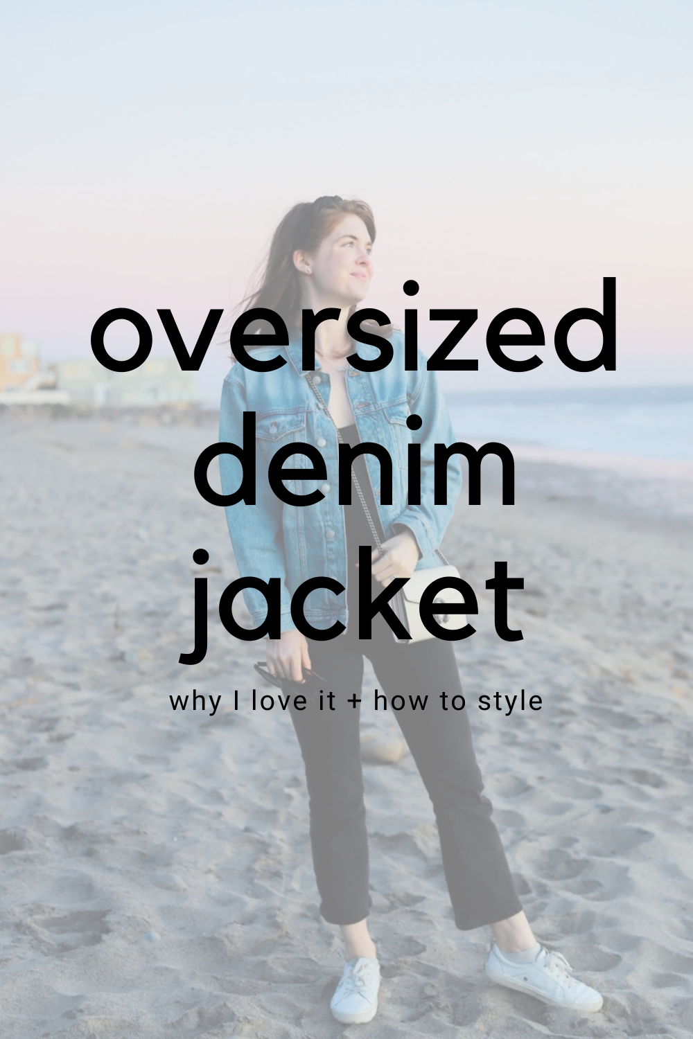 lments of style, la blogger, oversized denim jacket, madewell oversized trucker jean jacket, fair trade factory, better cotton initiative, malibu