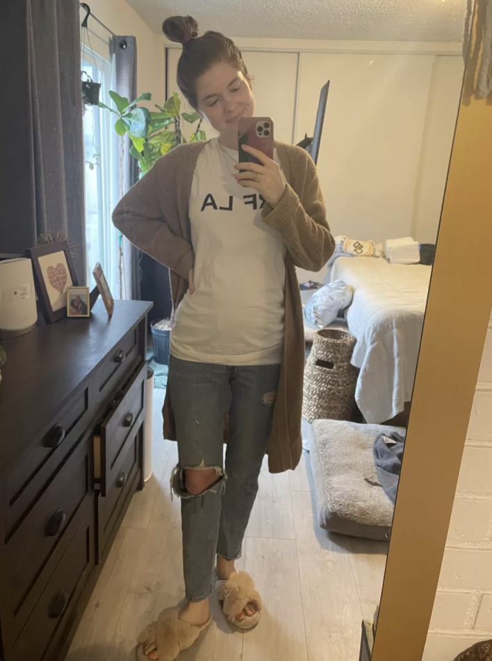 Non-Maternity Bump Friendly Outfit Ideas, lments of style, la blogger, twin pregnancy, what to wear while pregnant, pregnancy outfit ideas, favorite brands to wear while pregnant, favorite belly bands for jeans and pants