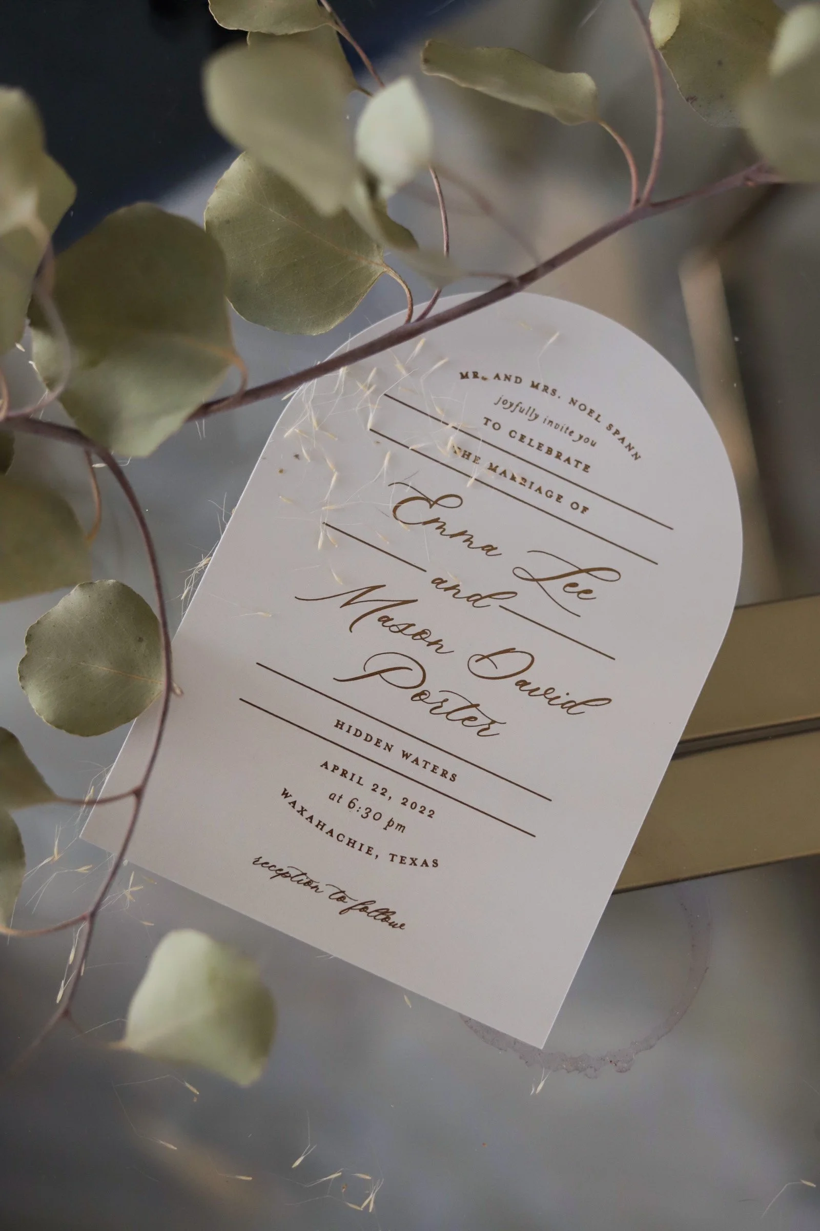 Arch Wedding Invitations 