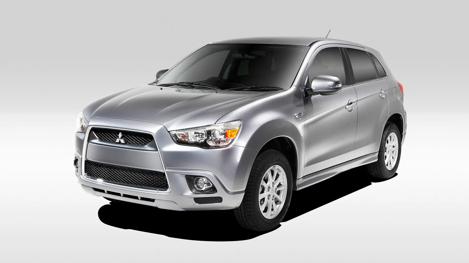 Studio photo of a Mitsubishi ASX