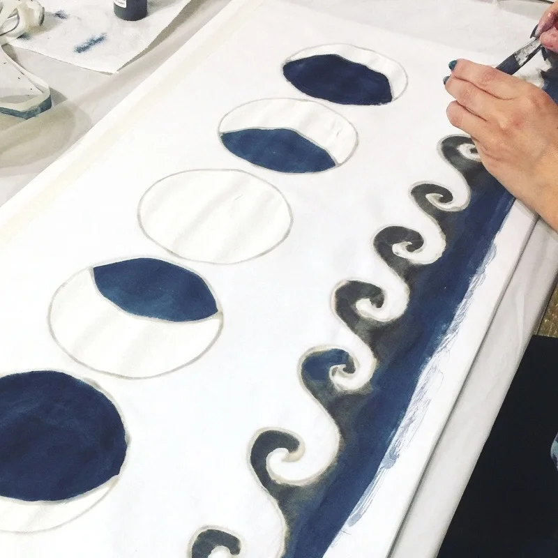 Not only for dyeing on fabric but also you can create any artwork by using it like watercolor paint.