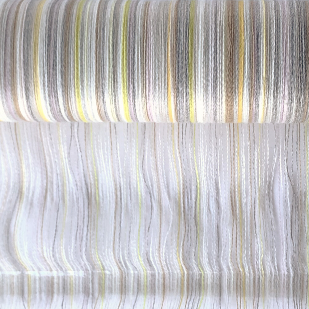 PRIOR RELEASE Saori Lavender Silk Ready-Made Warp 200 threads x 6m
