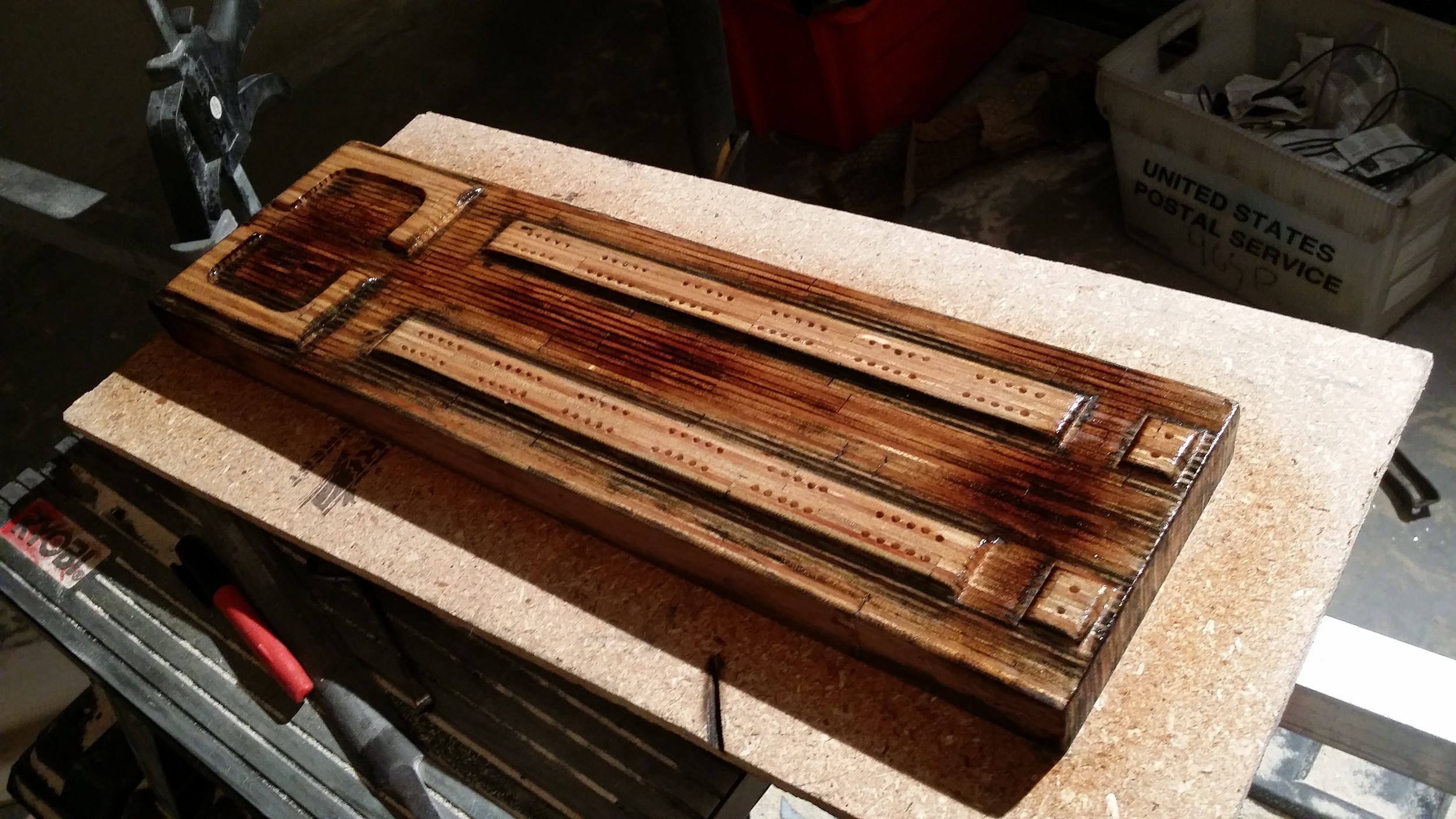 The Brooklyn Board Custom Built Themed Cribbage Board by The Fabricator (12).jpg