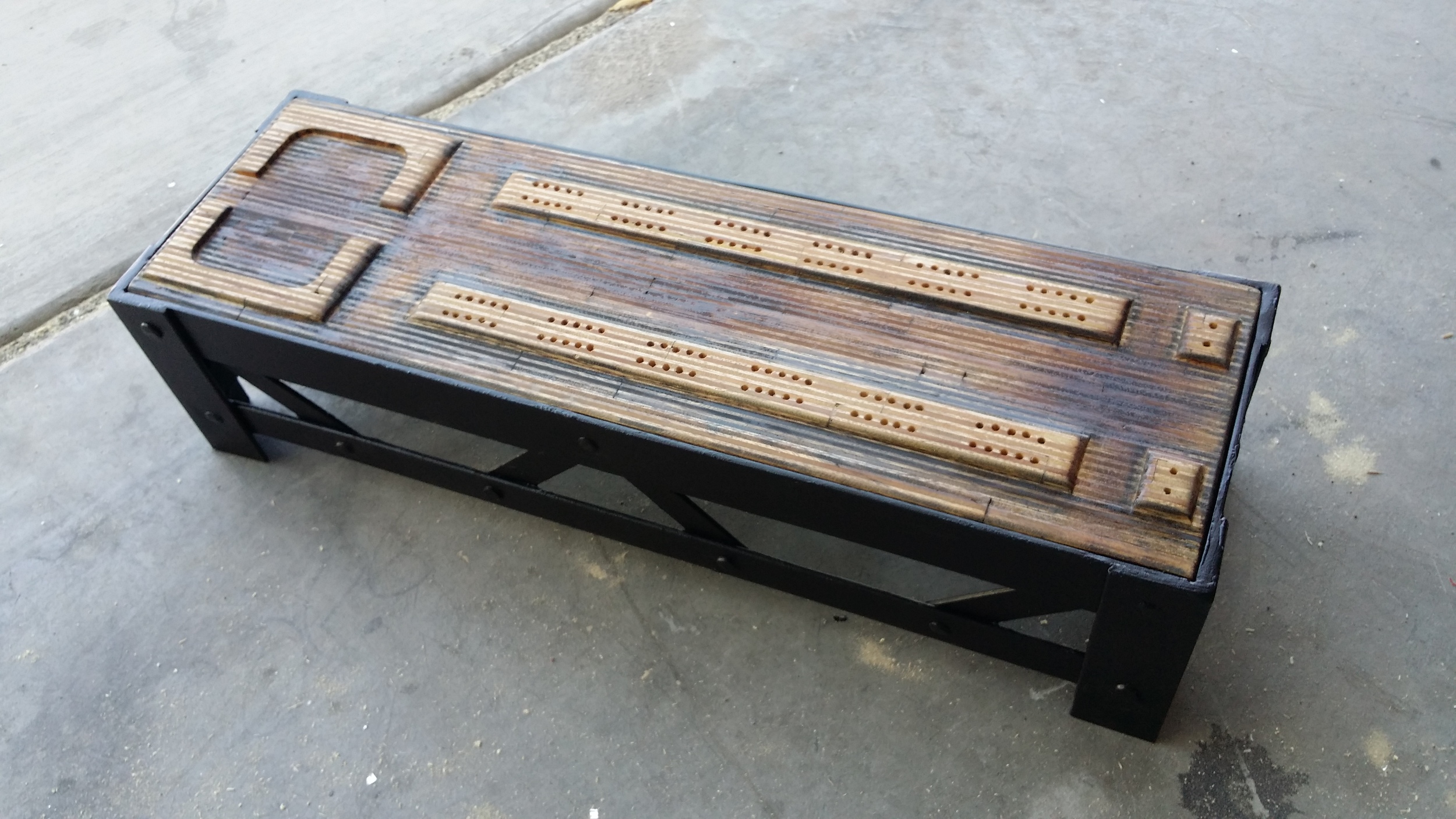 The Brooklyn Board Custom Built Themed Cribbage Board by The Fabricator (13).jpg