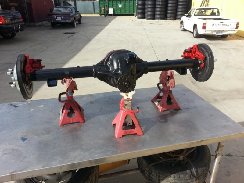 How To Narrow a Ford Explorer 8.8 Rear Axle: Part 4 - Perches ...