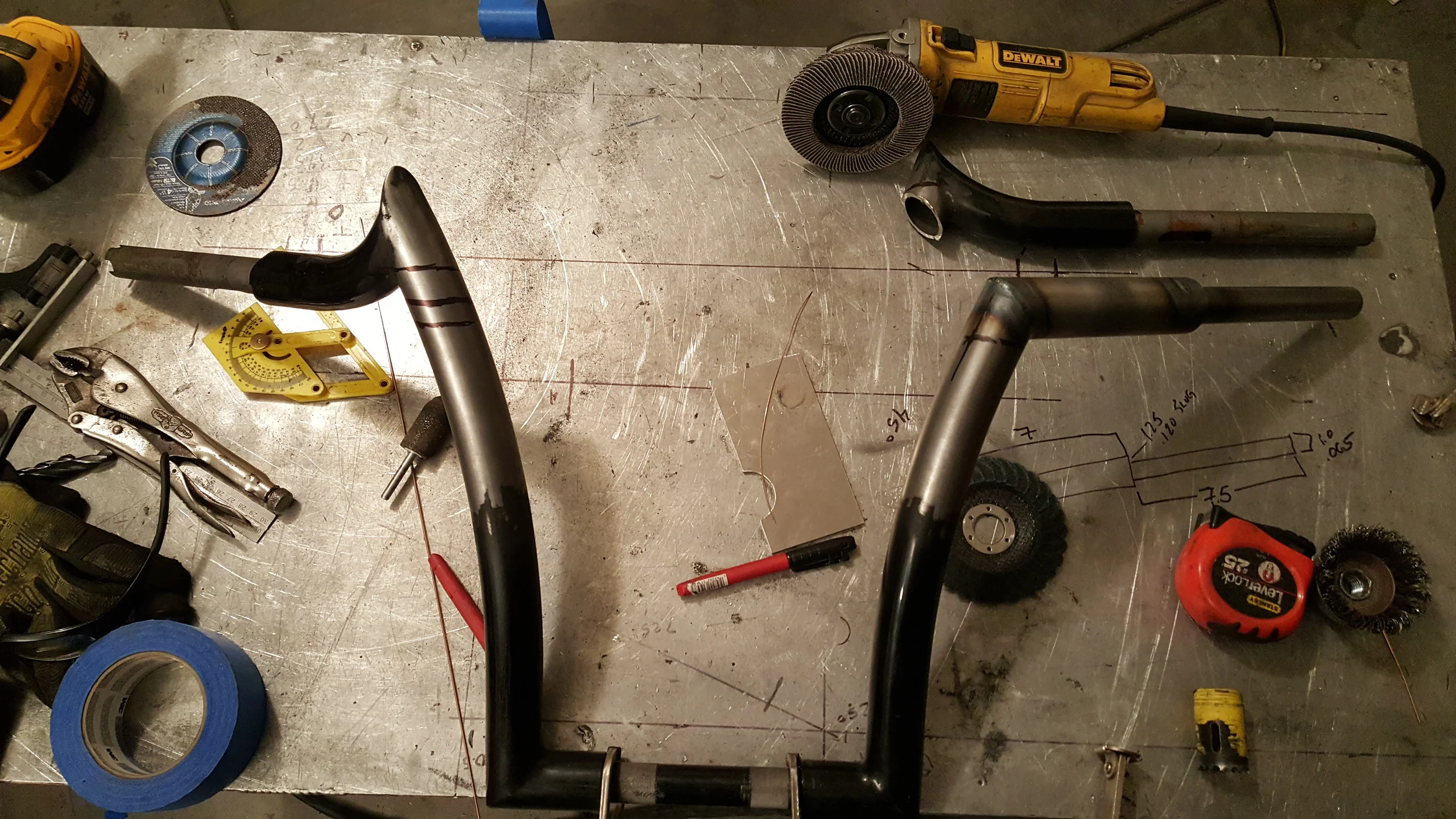 Harley Handle Bars - How to Modify Before Replacing