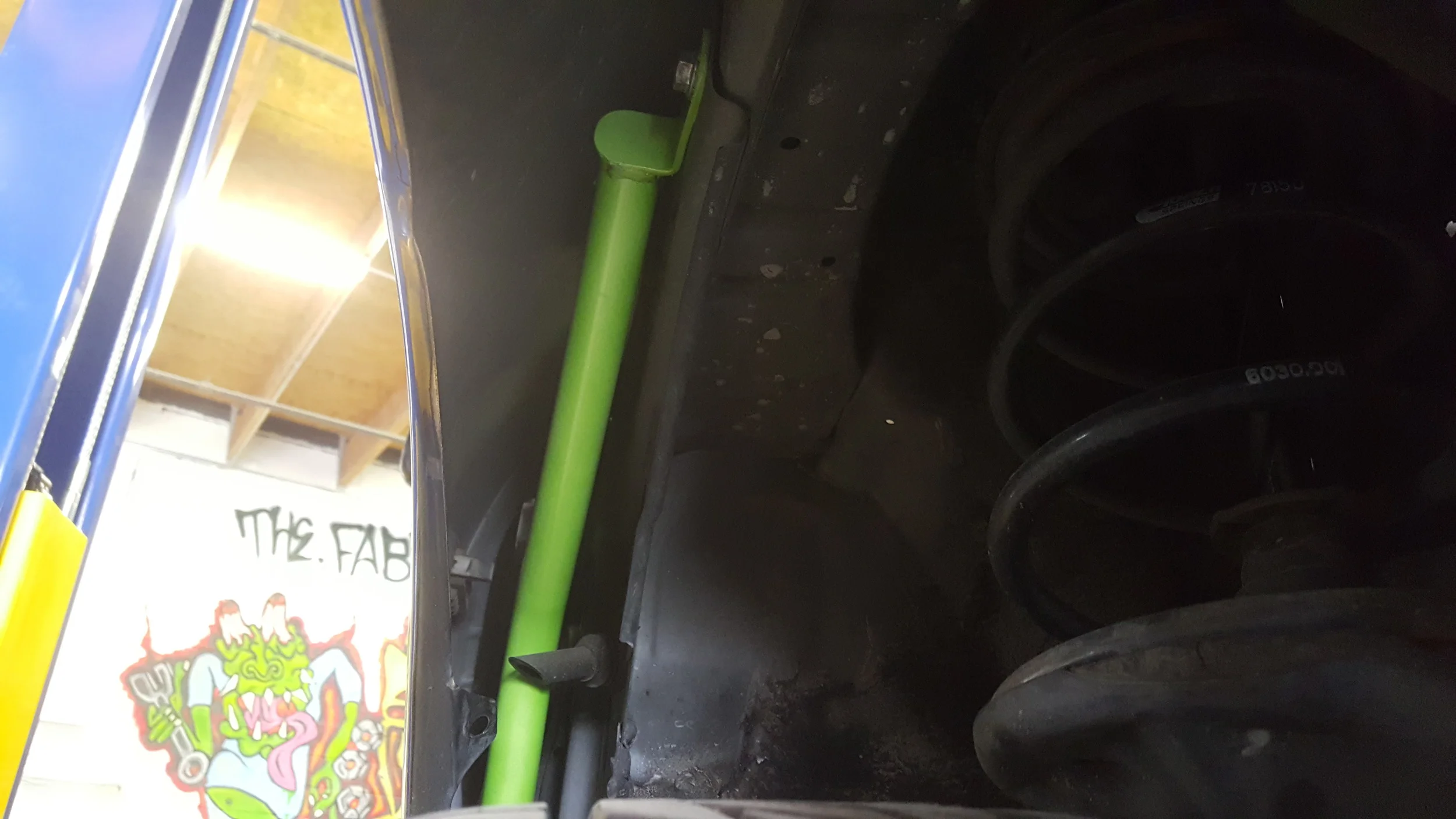 Mitsubishi Mirage LS Coupe Custom Build Fender Bar Strut Tower Intake Header Exhaust Merrill Performance  (30).jpg