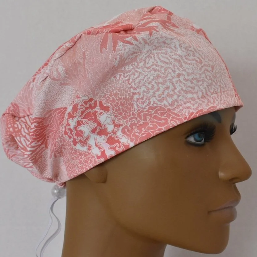 Ladies Adjustable Cap, toggle scrub cap 