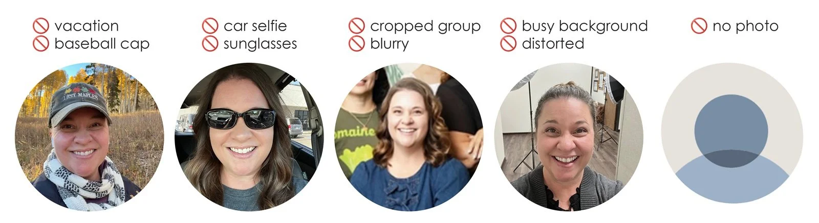 linkedin headshot mistakes