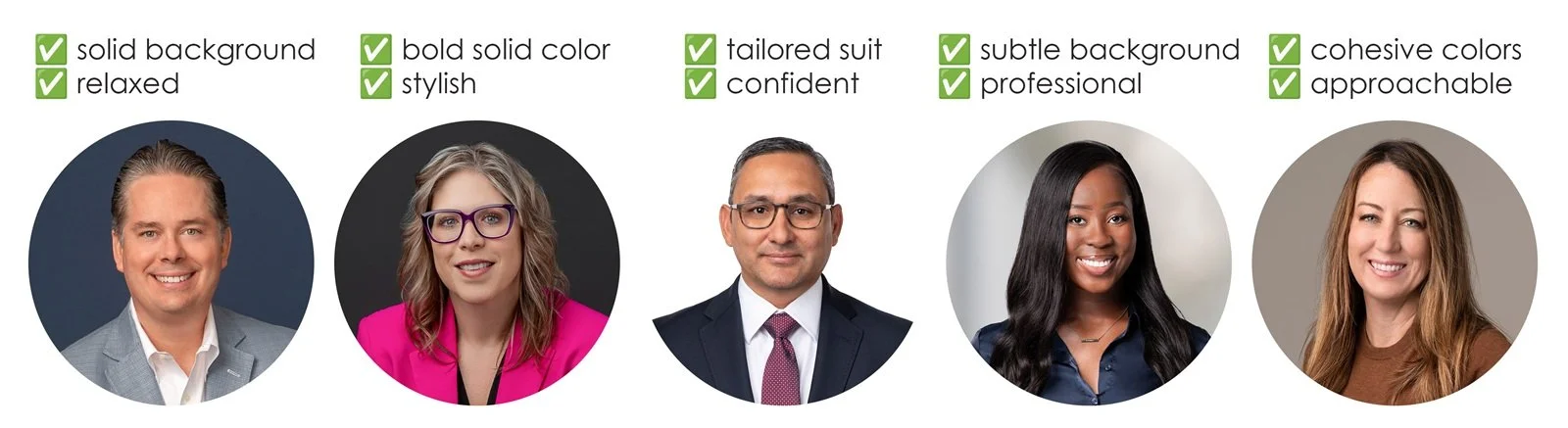 linkedin headshot dos