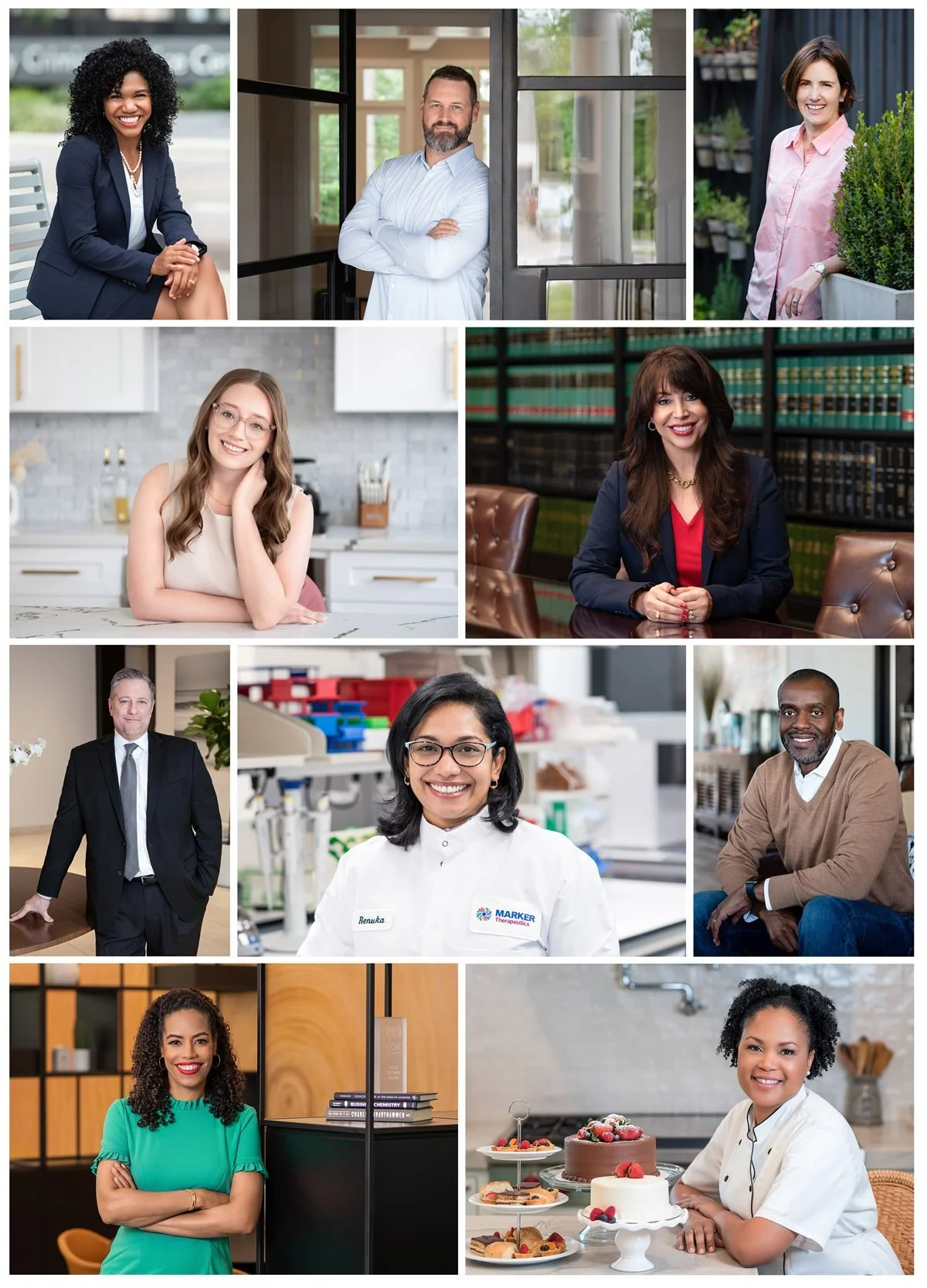 environmental backgrounds for headshots