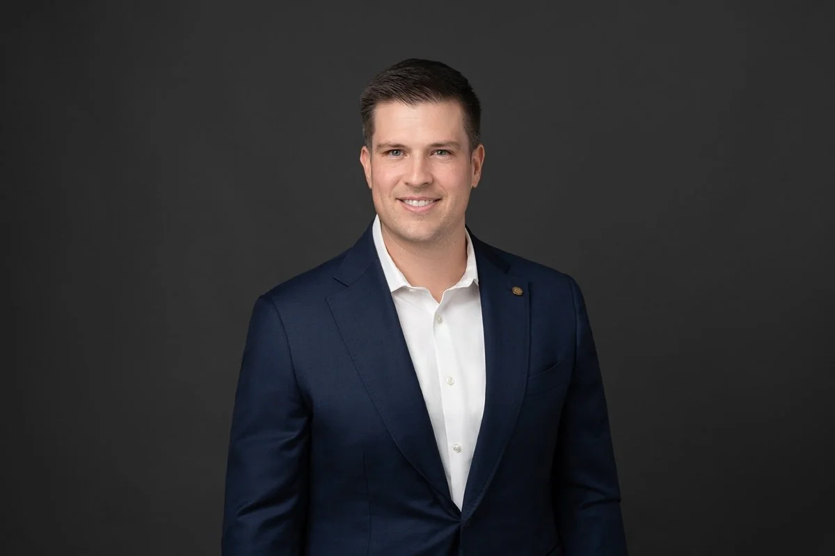 young professional headshot in Houston
