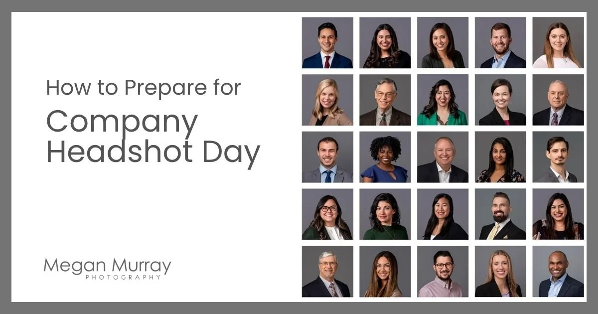 How to Prepare for Your Company Headshot Day