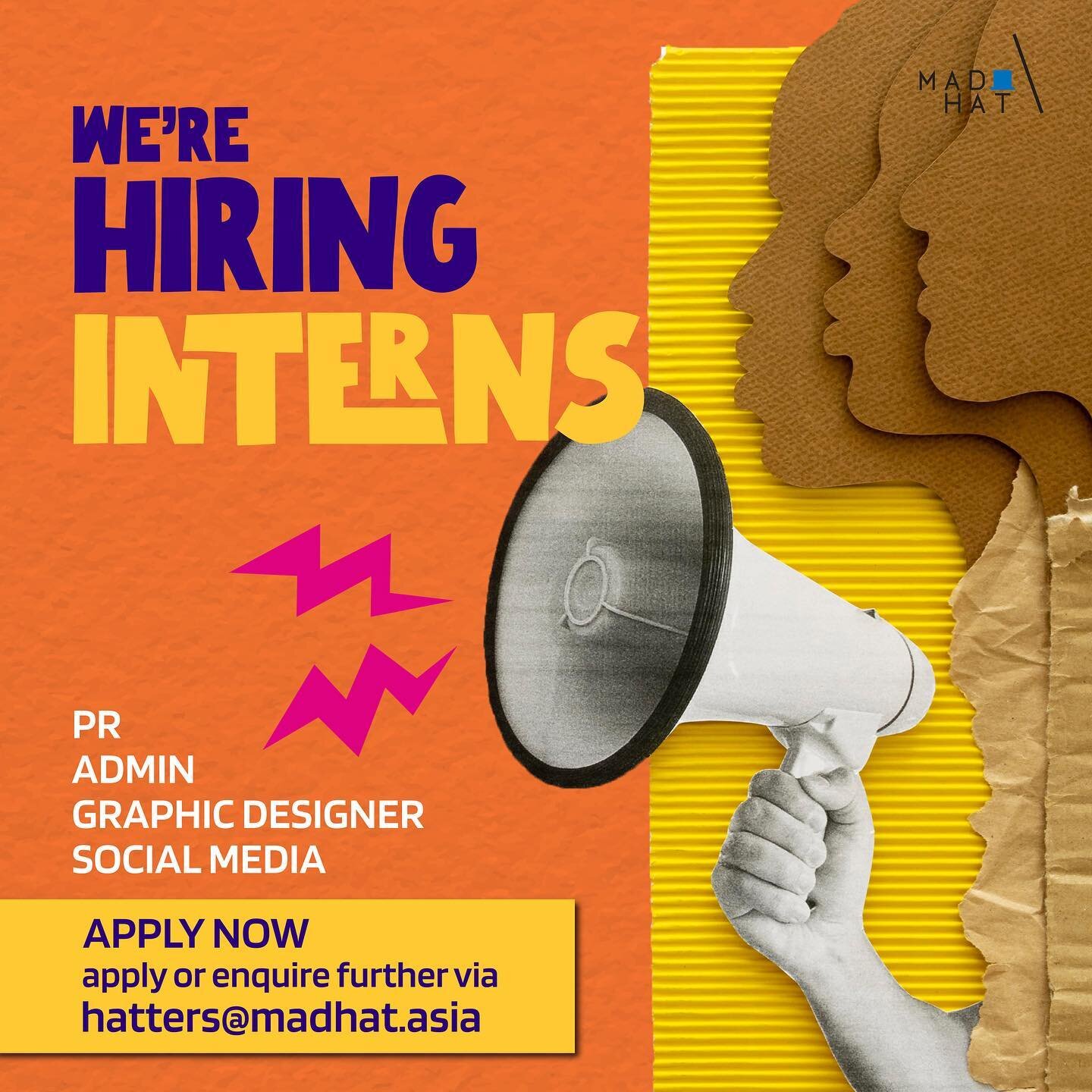 Calling all social butterflies, PR enthusiasts and/or creatives! Looking to work with a team who&rsquo;s quirky and creative as you are?

Well, we&rsquo;re looking for you too! We&rsquo;re on the hunt for interns to join our eclectic &amp; just a lit