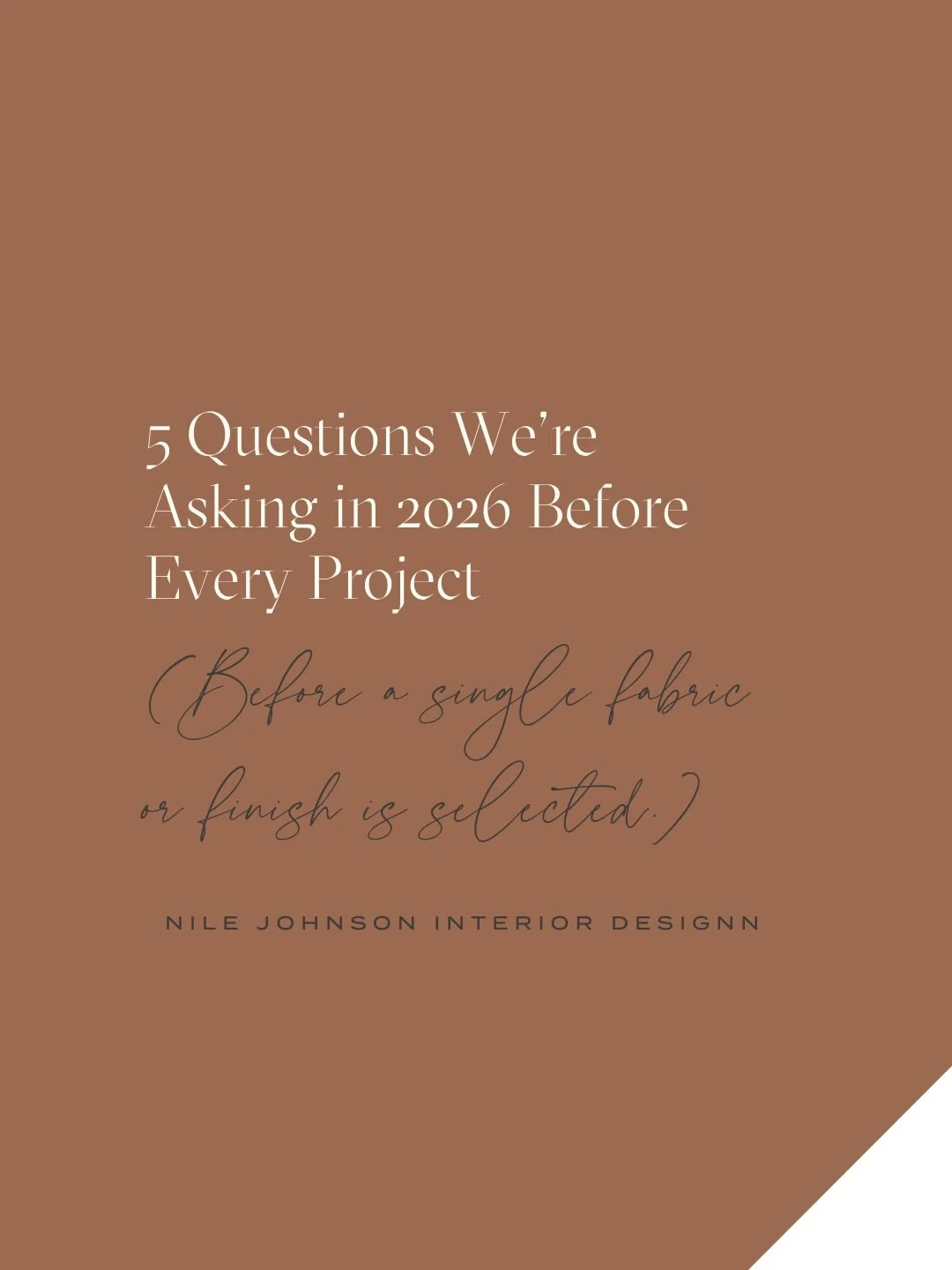 Before we select a single finish, we ask better questions.

Every project starts long before the mood boards and material samples.
It starts with understanding how you actually live, what&rsquo;s working (and what isn&rsquo;t), and what success looks